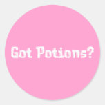 Got Potions Gifts Round Stickers