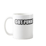 GOT PUNK? guys girls Punk Rock Music shirts Coffee Mug