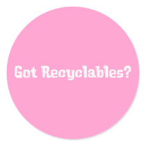 Got Recyclables Gifts Sticker