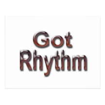 Got Rhythm2 Post Cards