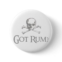 Got Rum Skull and Crossbones Pins