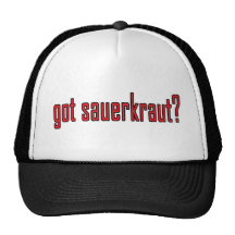 got sauerkraut? trucker hats