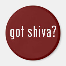 got shiva? fridge magnets