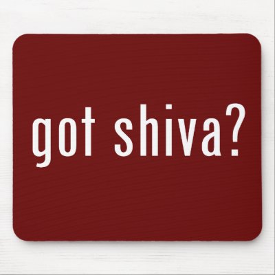 got shiva? mouse mats by gottees
