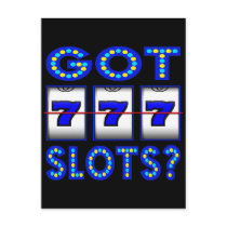 GOT SLOTS ? POST CARDS