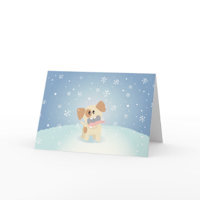 Got Snow? Greeting Card by gollykim