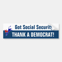 Got Social Security? Bumper Stickers