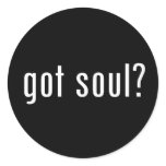 got soul? round stickers