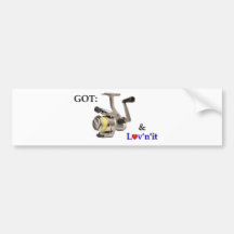got spinner bumper sticker