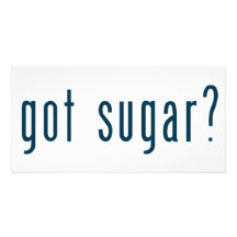 got sugar photo card