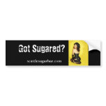 Got Sugared?, seattlesugarbar.com Bumper Stickers