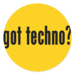 got techno? sticker