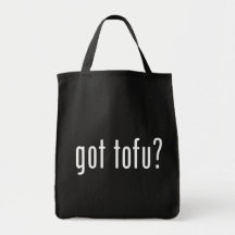 Got Tofu? Vegan Vegetarian Protein! Tote Bags