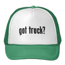 got truck? mesh hat