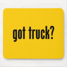 got truck? mouse pad