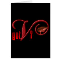 Got V - Vampire Blood Card