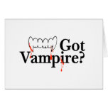 Got Vampire 2 Greeting Cards