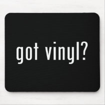 got vinyl? mouse pads