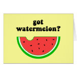 Got watermelon?