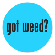 got weed? stickers