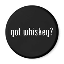got whiskey? fridge magnets