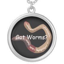 Got Worms Earthworm Necklace