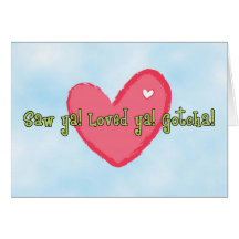 Gotcha Day Adoption Anniversary Heart Card