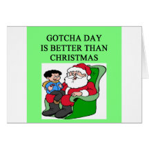 gotcha day adoption christmas idea greeting cards