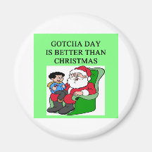 gotcha day adoption christmas idea magnet