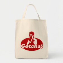 Gotcha Sarah Palin Gun Right to Bare Arms Canvas Bag
