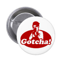 Gotcha Sarah Palin Gun Right to Bare Arms Pins