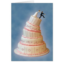 Gotcha!  Wedding Invitation Greeting Cards