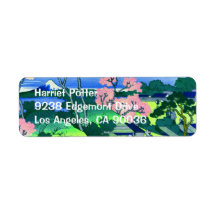 Goten-Yama Hill Cherry Blossom Fine Art Labels