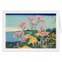 Goten-yama Hill, Shinagawa on the Tōkaidō Cards