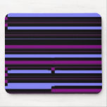 Goth Black Purple Stripe Art