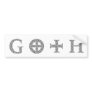Goth Bumper Stickers