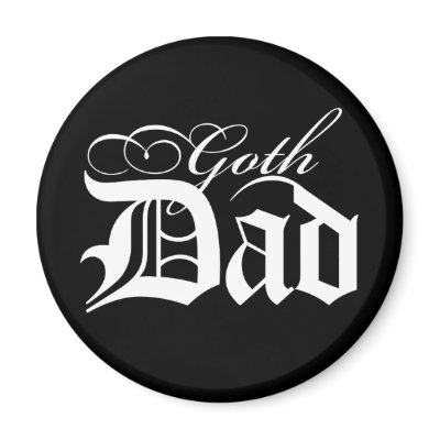 Goth Dad Magnet 2 by Madinagoodway