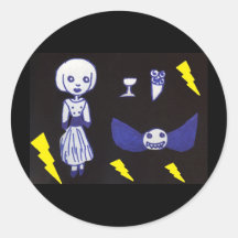 Goth Doll Stickers