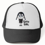 Goth Emo Girl Trucker Hat