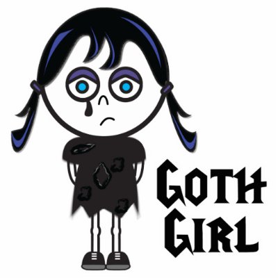 Goth Emo Girl Photo Sculptures by doonidesigns