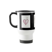 Goth Emo Skulls Coffee Travel Cup Mug