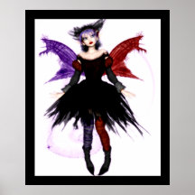 Goth Fairy Print