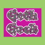 Goth Geek postcards