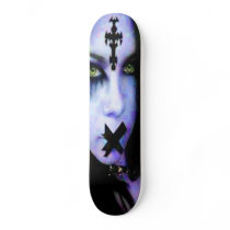 goth girl 14 custom skateboard