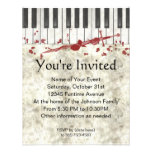 Goth Halloween Invitation