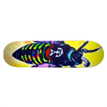 Goth Moth Big Bug skateboard
