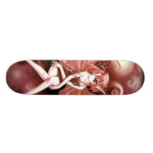 goth skate deck