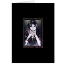 Goth Vamp card