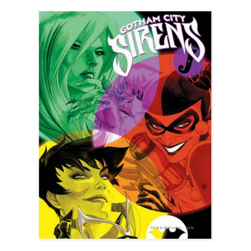 Gotham City Sirens Cv14 Post Cards