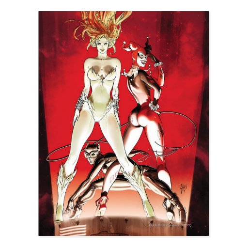 Gotham City Sirens Cv1.2nd Post Cards